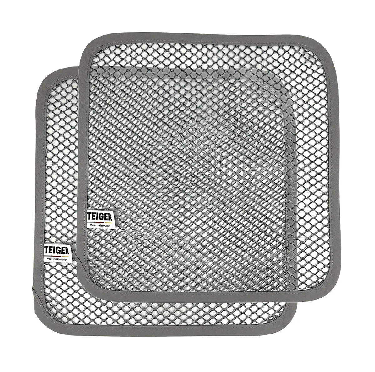 Teigreinigungstuch 2er-Set grau