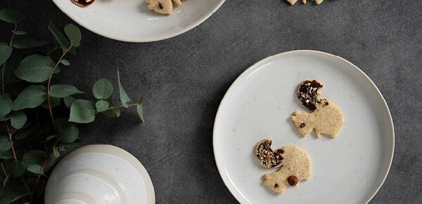 Haselnuss-Plätzchen Eichhörnchen