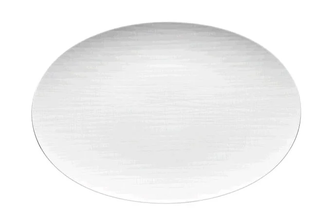 Platte 38 cm Mesh Weiss
