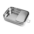 Lunchbox 2in1 17x13x6 cm edelstahl Brotzeit