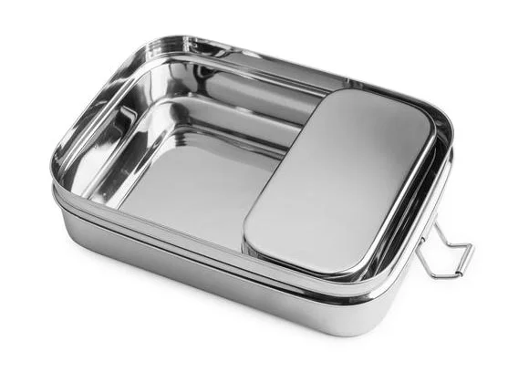 Lunchbox 2in1 17x13x6 cm edelstahl
