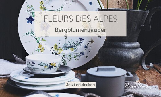 Rosenthal Brillance Fleurs des Alpes
