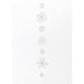Kette Silhouetten Blütenkette 116 cm weiß Räder