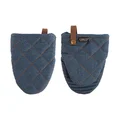 Greifer INDIGO 18x14 cm dunkelblau 2er-Set Tiseco