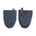 Greifer INDIGO 18x14 cm dunkelblau 2er-Set Tiseco