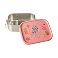 Edelstahl-Lunchbox m. herausnehmb. Trennw. Coral Ocean 800ml 6x12x17cm Rice