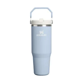 The IceFlow™ Flip Straw 2.0 Tumbler 0.89L / 30oz Blue Dream Stone - Saison Stanley
