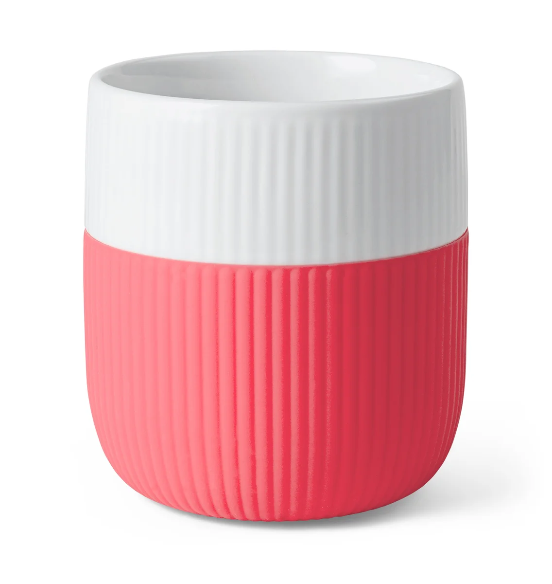 Contrast Gerippt Becher 0,35 l Hibiskus