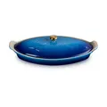Fischbackform mit Deckel 34 cm Tradition Azure Le Creuset