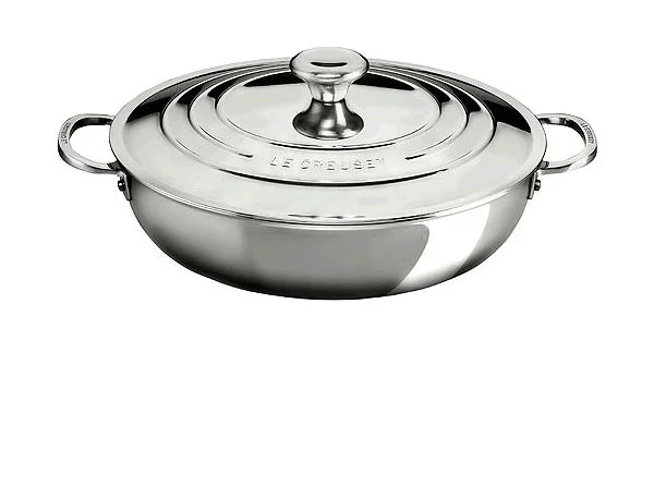 Profipfanne 30 cm edelstahl