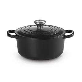 Bräter mit Deckel 20 cm Signature Schwarz Le Creuset