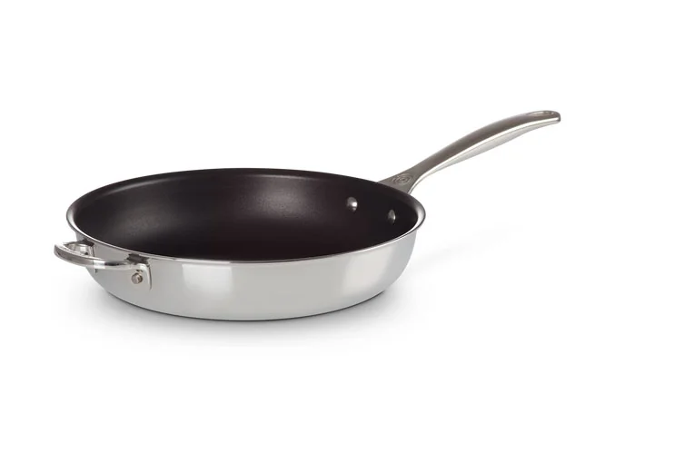 Bratpfanne 28 cm silber