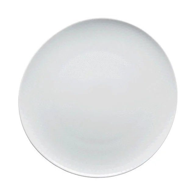 Teller flach 32 cm Junto Weiss