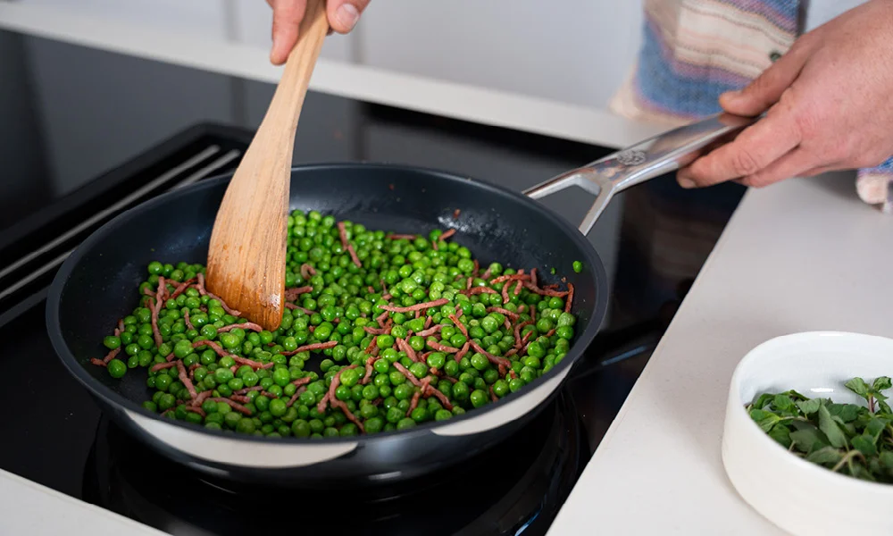 Kurz erhitze? Mit der passenden Pfanne gelingt das perfekt