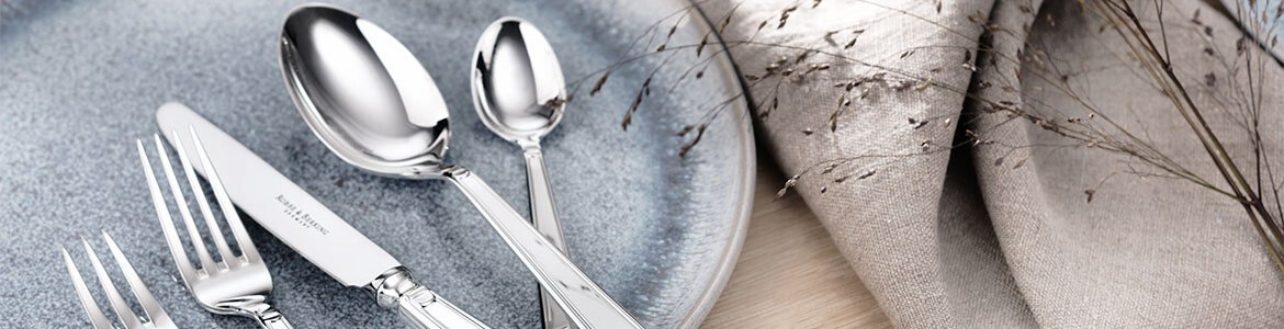 Robbe & Berking Art Deco 150g versilbert