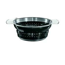 Seiher faltbar 24 cm schwarz Rösle