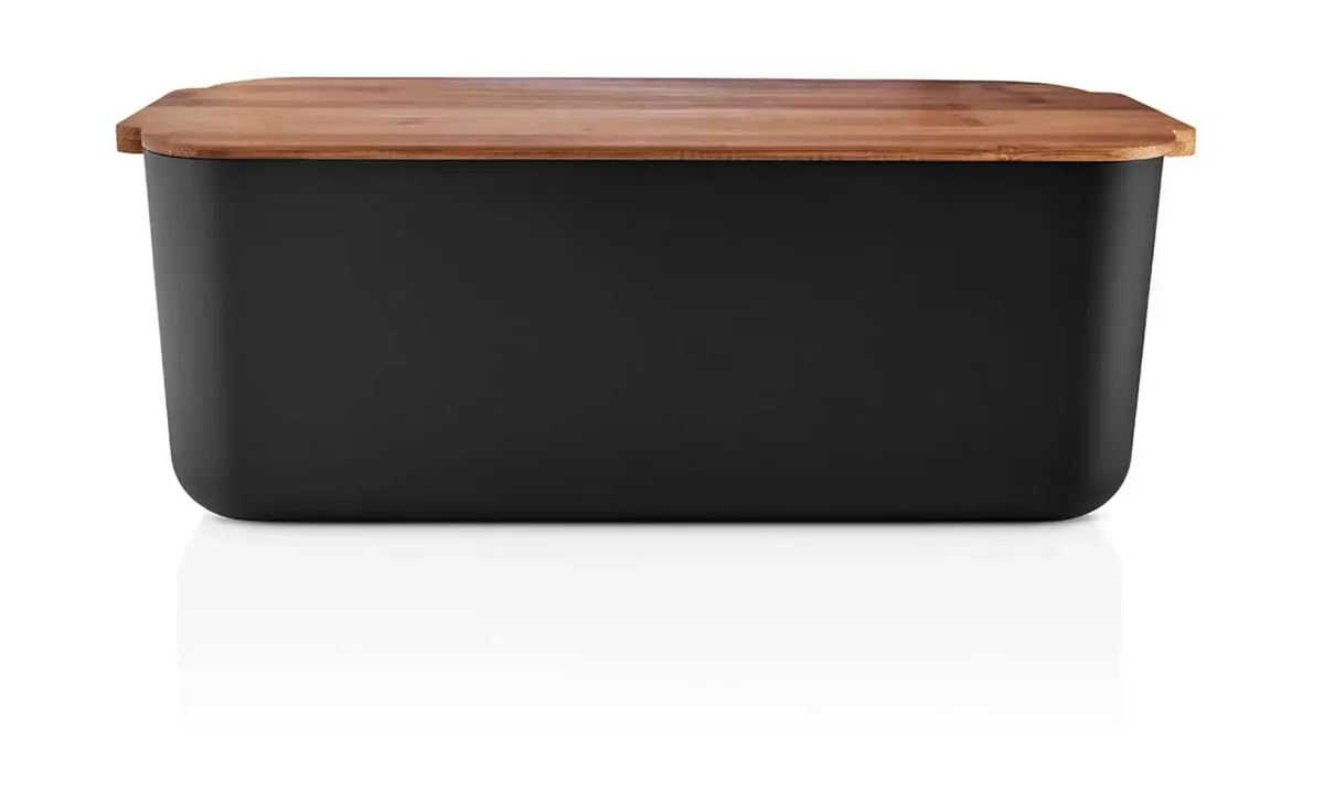 Brotkasten 42x16x19 cm schwarz