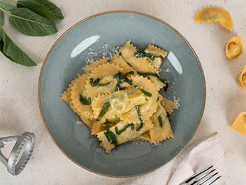 Spinat-Ricotta-Ravioli