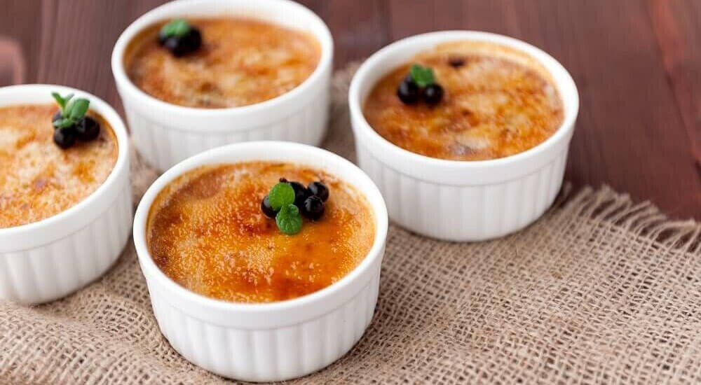 Backförmchen-Creme-Brulee