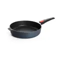 Guss-Hochrandpfanne 28 cm Diamond Lite schwarz Woll