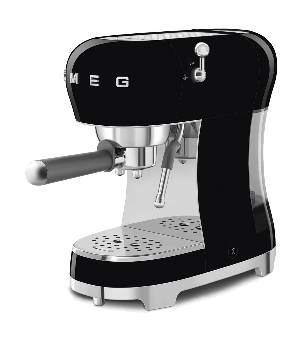 Espressomaschine ECF02BLEU 50’s Style schwarz
