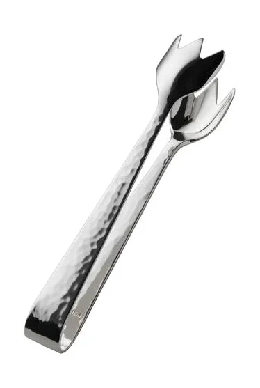 Eiszange 13 cm Martelé 150 g versilbert