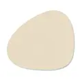 Glasuntersetzer 11x13 cm Curve Nupo vanilla LINDDNA
