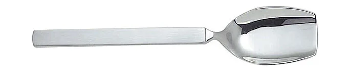 Eislöffel Edelstahl Dry mattierter Griff