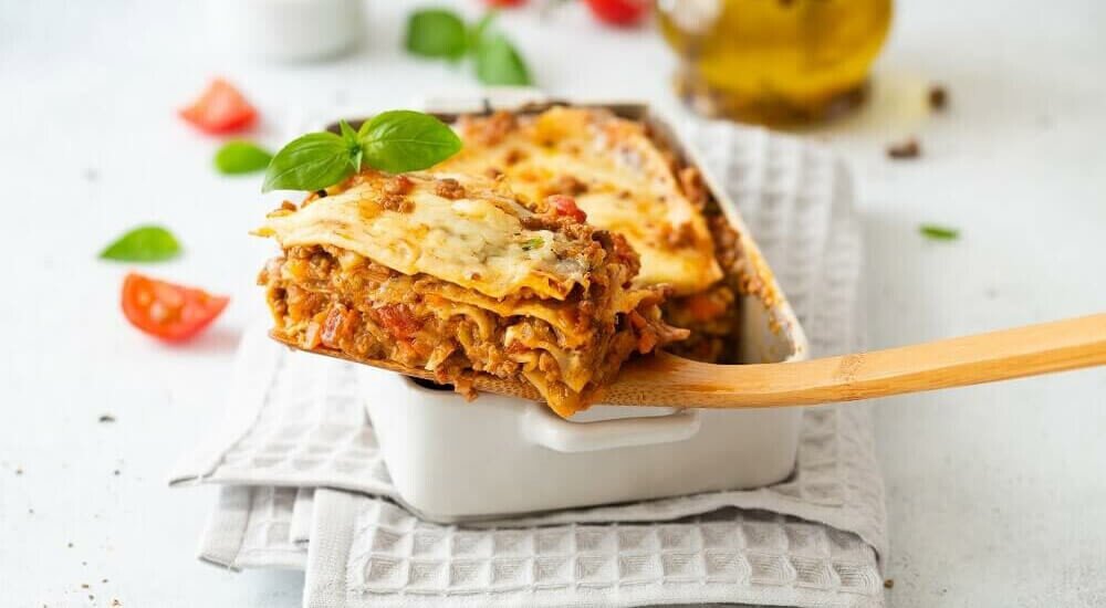 Auflaufform Lasagne