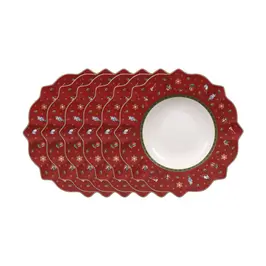 Suppenteller rot 26 cm Toy's Delight 6-tlg. Villeroy & Boch