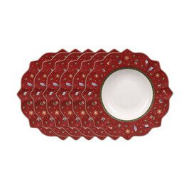 Suppenteller rot 26 cm Toy's Delight 6-tlg. Villeroy & Boch