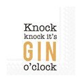 Servietten 25x25 cm Knock, Knock, it's Gin o'clock IHR