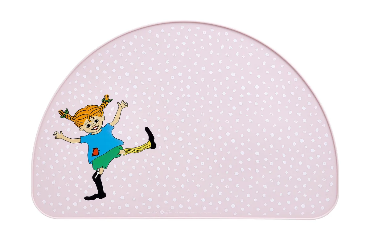 Platzmatte 42x27 cm Pippi rosa