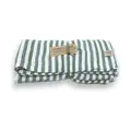 Tischdecke 145x300 cm Misty Edge Jeep Green Lovely Linen