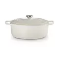 Bräter mit Deckel 33 cm Signature Meringue Le Creuset