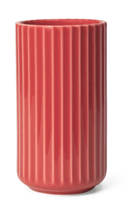 Vase 15 cm Lyngby rot