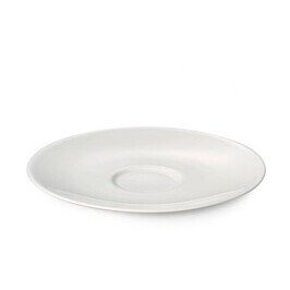 Kaffeeuntertasse Fine Bone China Coupe weiß Dibbern