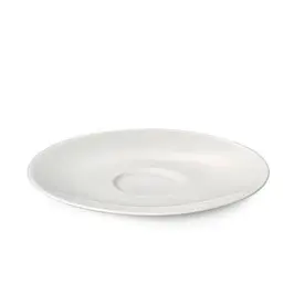 Kaffeeuntertasse Fine Bone China Coupe weiß Dibbern