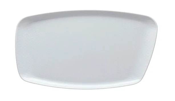 Platte 36x21 cm Junto Weiss