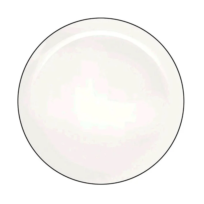 Essteller 27 cm À table ligne noire