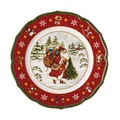 Teller 22 cm Happy Wintertime Red Hutschenreuther