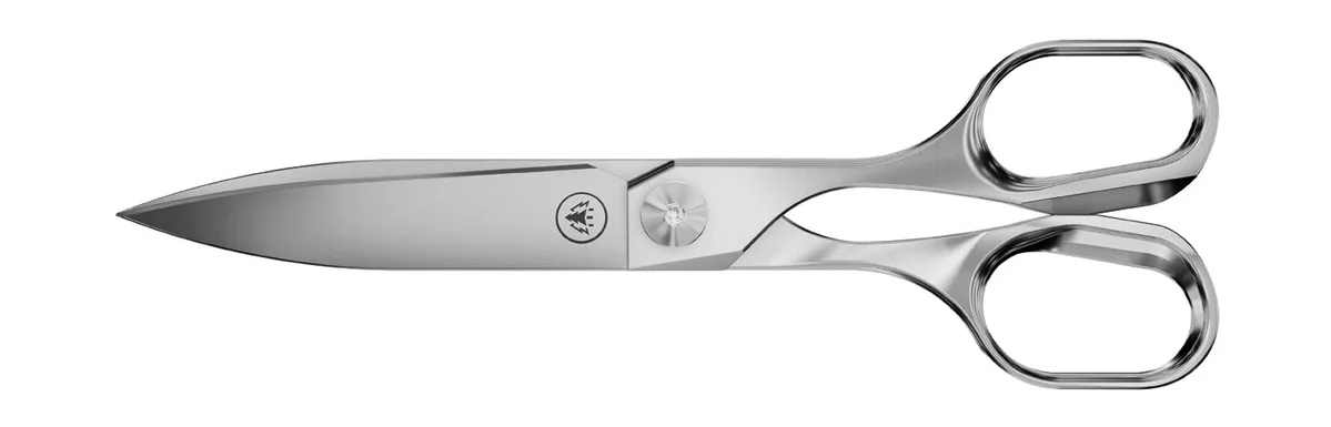 Schere 27 cm silber