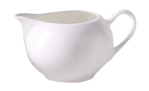 Gießer 0,3 l Fine Bone China Classic weiß