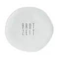 Teller Brotzeit 13 cm Heimatliebe weiß Räder