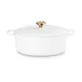 Signature White Bräter mit Deckel 31 cm Le Creuset