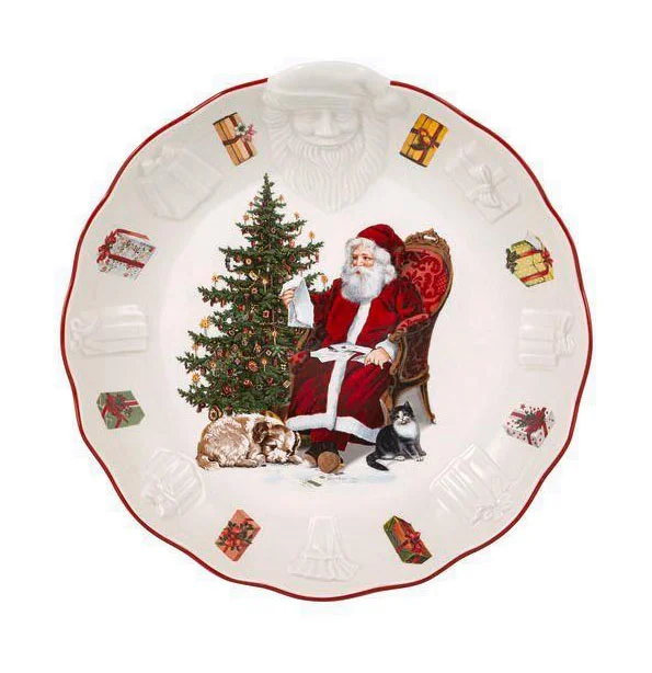 Schale 25 cm Toy’s Fantasy Santa Relief