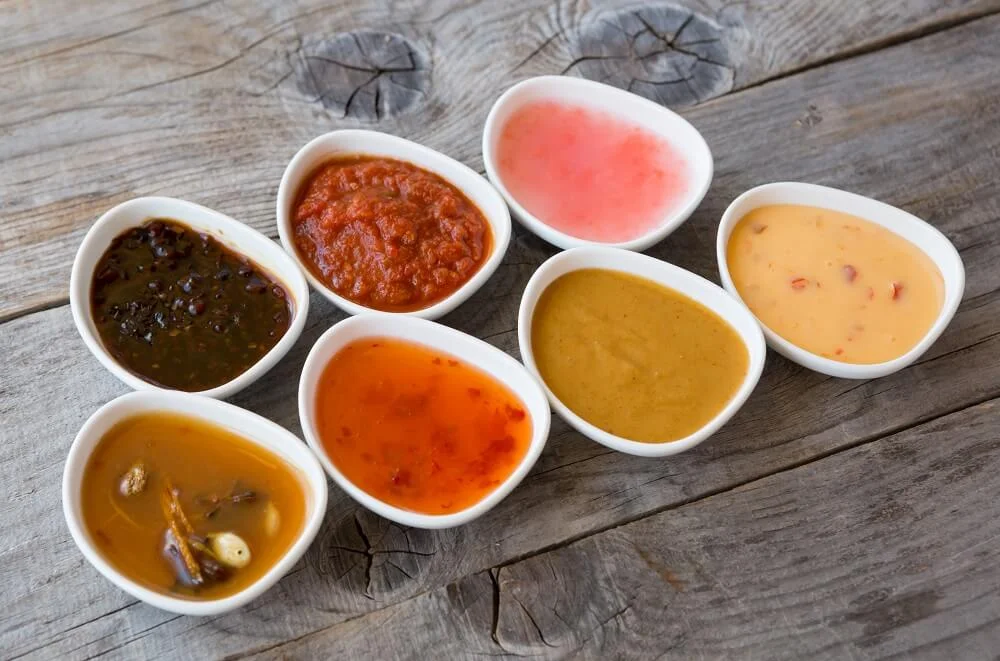 Dips für Sommerrollen.