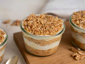 Carrot Cake Overnight Oats