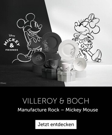 Villeroy & Boch Manufacture Rock – Mickey Mouse