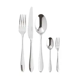 Besteck-Set 30-tlg. Velvet Mirror Stahl Sambonet
